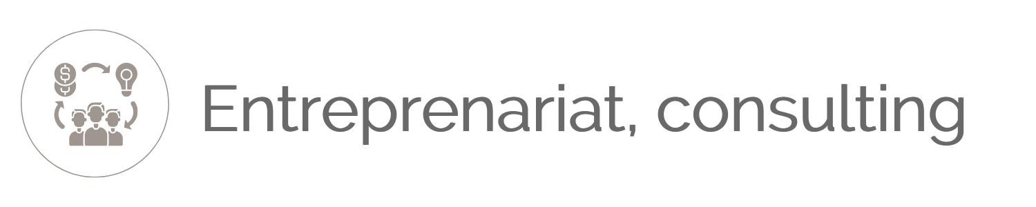 Projet client : Entrepreneuriat, consulting